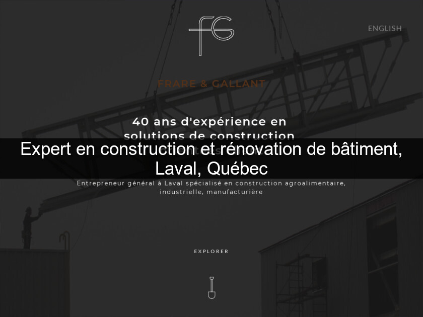 Expert en construction et rénovation de bâtiment, Laval, Québec Expert en construction et rénovation de bâtiment, Laval, Québec