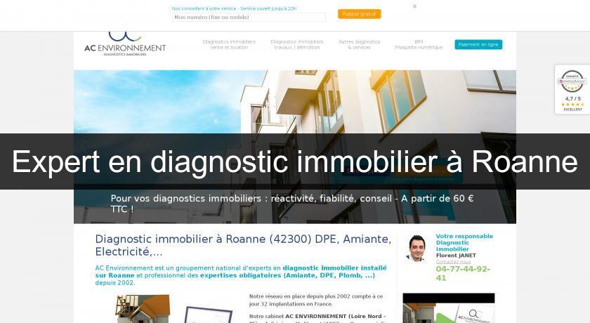 Expert en diagnostic immobilier à Roanne Expert en diagnostic immobilier à Roanne