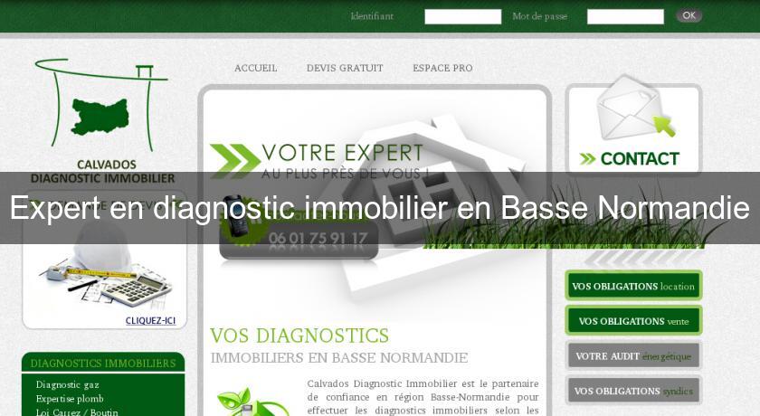 Expert en diagnostic immobilier en Basse Normandie Expert en diagnostic immobilier en Basse Normandie
