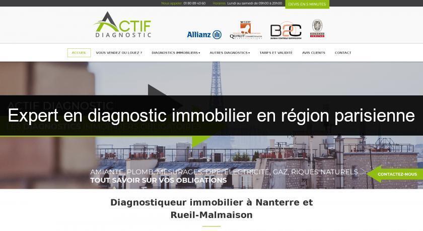 Expert en diagnostic immobilier en région parisienne