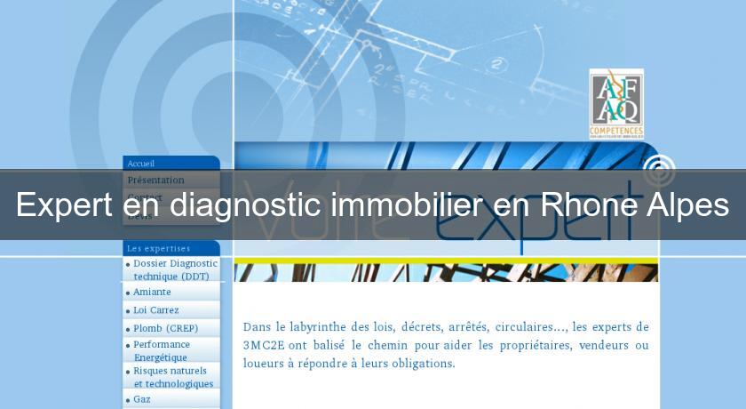 Expert en diagnostic immobilier en Rhone Alpes Expert en diagnostic immobilier en Rhone Alpes