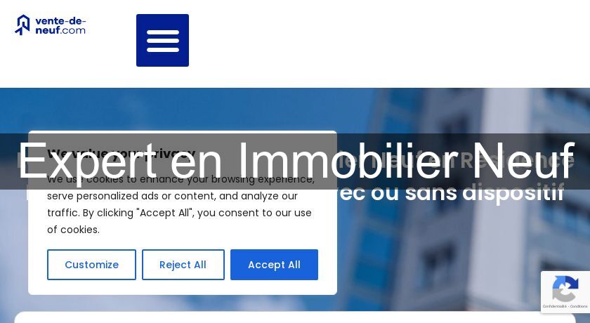 Expert en Immobilier Neuf