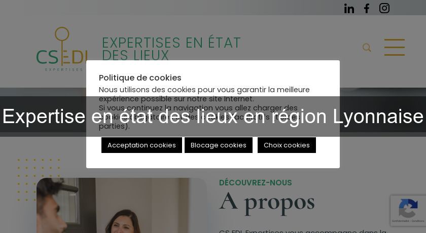 Expertise en état des lieux en région Lyonnaise