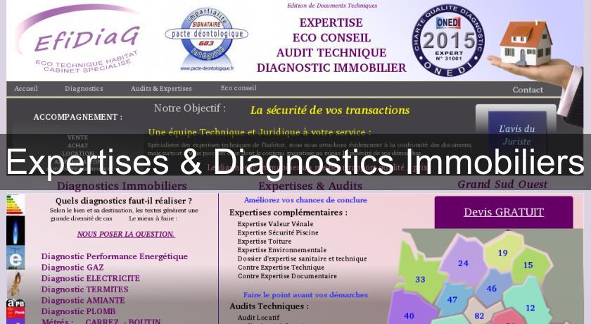 Expertises & Diagnostics Immobiliers