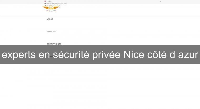 experts en sécurité privée Nice côté d'azur experts en sécurité privée Nice côté d'azur