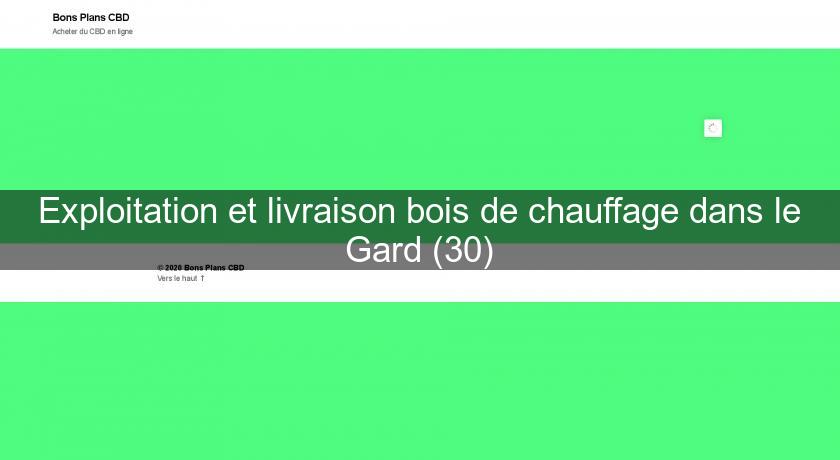 Exploitation et livraison bois de chauffage dans le Gard (30) Exploitation et livraison bois de chauffage dans le Gard (30)