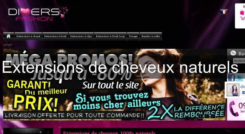 Extensions de cheveux naturels Extensions de cheveux naturels