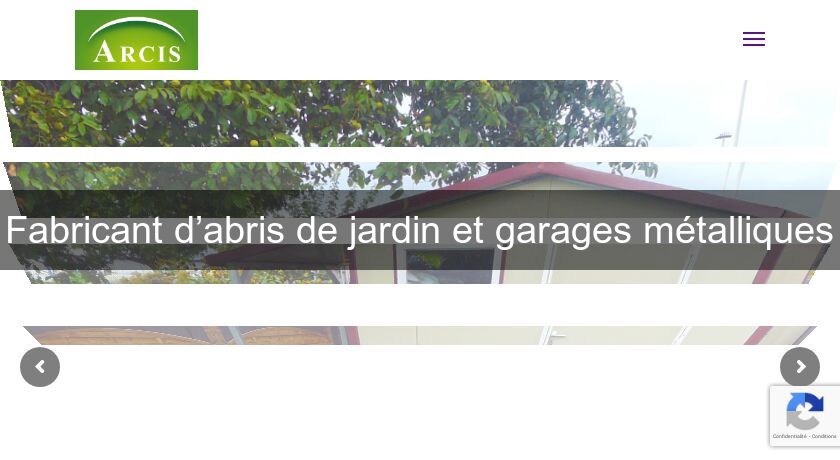 Fabricant d’abris de jardin et garages métalliques Fabricant d’abris de jardin et garages métalliques
