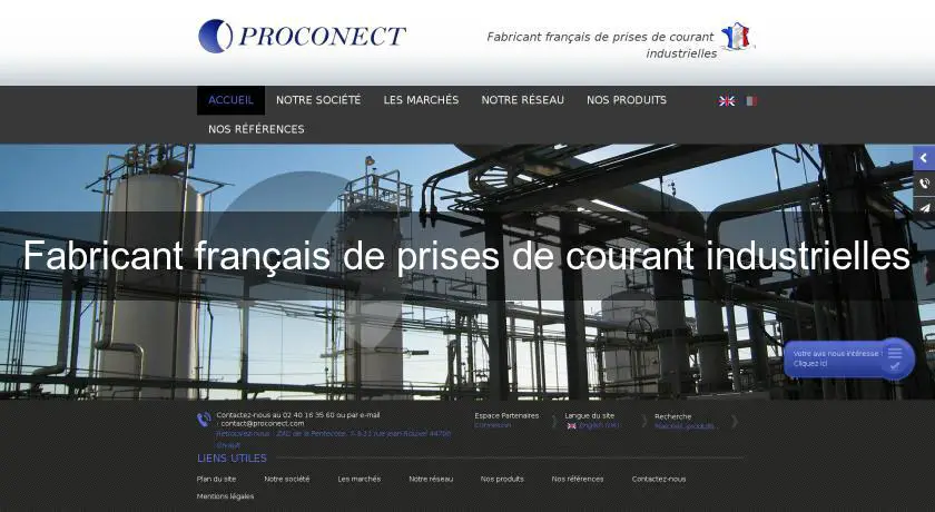 Fabricant français de prises de courant industrielles