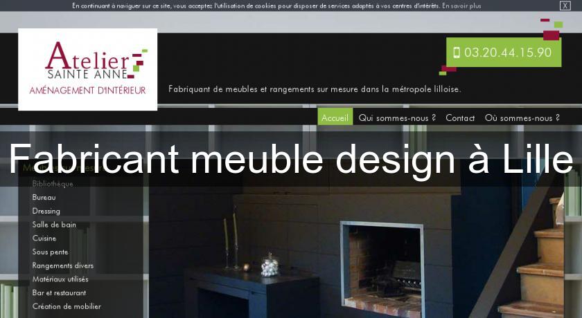 Fabricant meuble design à Lille Fabricant meuble design à Lille
