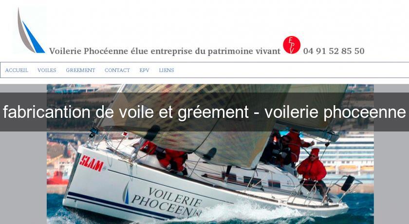 fabricantion de voile et gréement - voilerie phoceenne fabricantion de voile et gréement - voilerie phoceenne