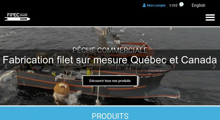 Fabrication filet sur mesure Québec et Canada