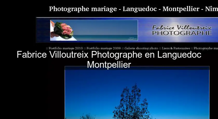 Fabrice Villoutreix Photographe en Languedoc Montpellier
