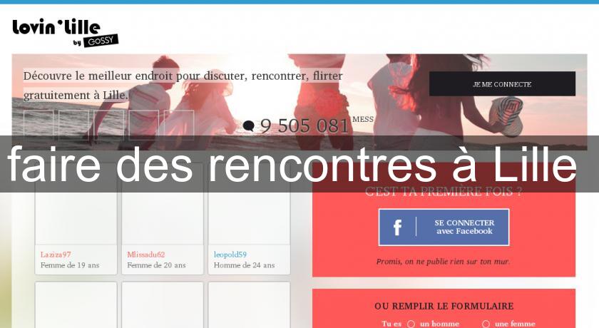 faire des rencontres à Lille faire des rencontres à Lille