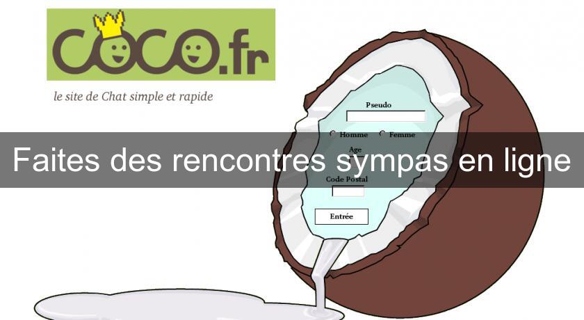 Faites des rencontres sympas en ligne