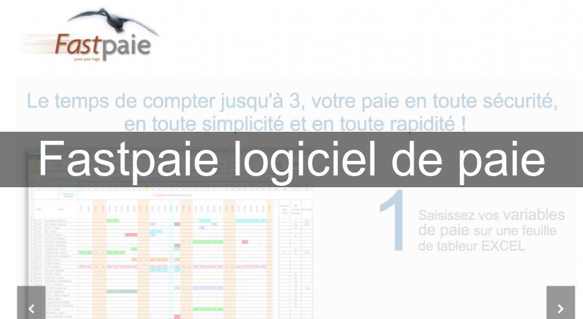 Fastpaie logiciel de paie Fastpaie logiciel de paie