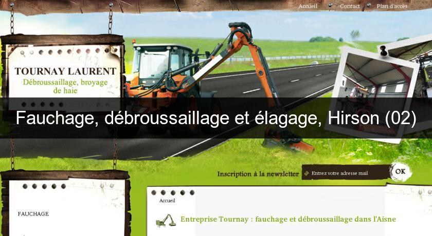 Fauchage, débroussaillage et élagage, Hirson (02) Fauchage, débroussaillage et élagage, Hirson (02)
