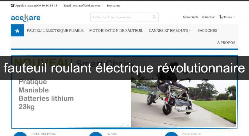 fauteuil roulant électrique révolutionnaire fauteuil roulant électrique révolutionnaire
