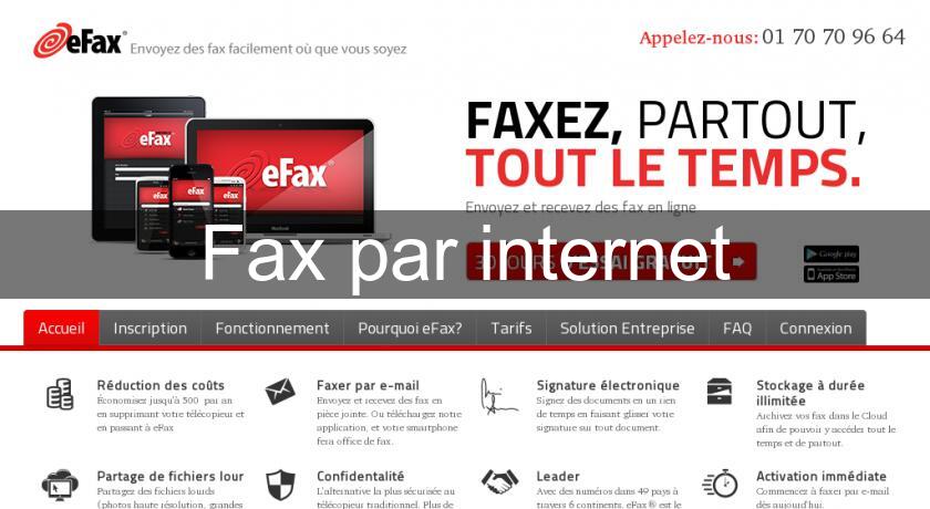 Fax par internet Fax par internet
