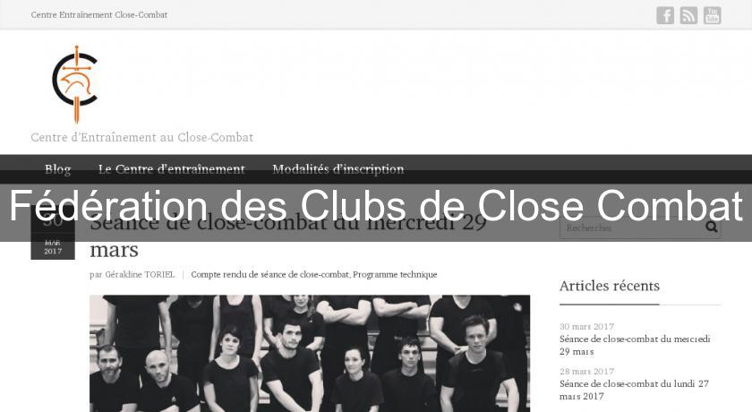 Fédération des Clubs de Close Combat