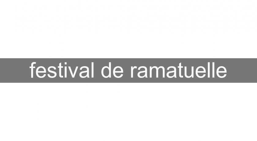 festival de ramatuelle