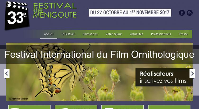 Festival International du Film Ornithologique Festival International du Film Ornithologique