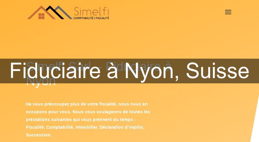 Fiduciaire à Nyon, Suisse Fiduciaire à Nyon, Suisse