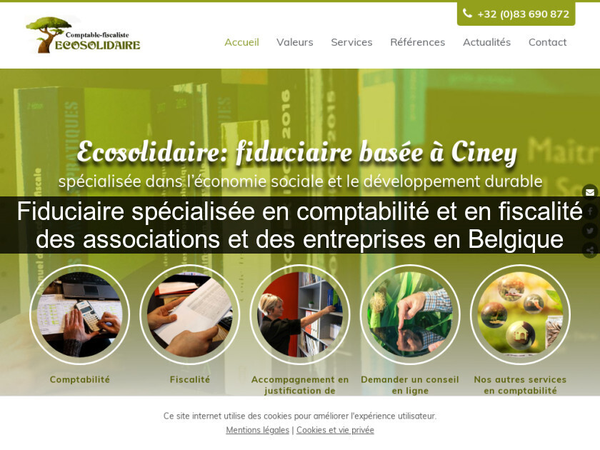 Fiduciaire spécialisée en comptabilité et en fiscalité des associations et des entreprises en Belgique Fiduciaire spécialisée en comptabilité et en fiscalité des associations et des entreprises en Belgique