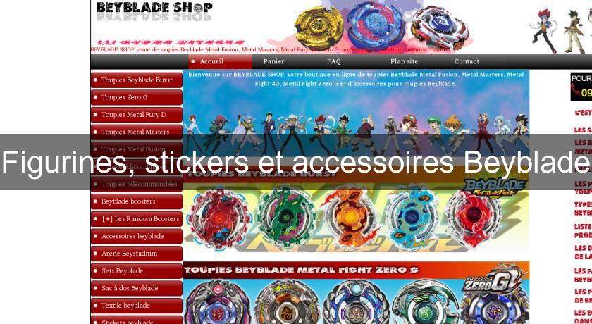 Figurines, stickers et accessoires Beyblade