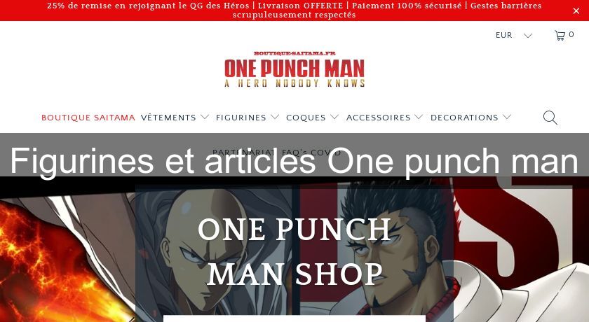 Figurines et articles One punch man Figurines et articles One punch man