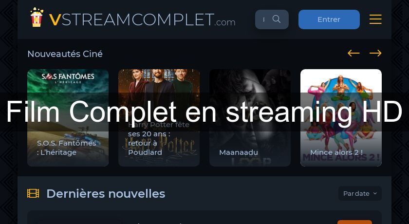 Film Complet en streaming HD