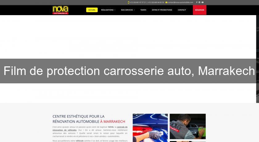 Film de protection carrosserie auto, Marrakech