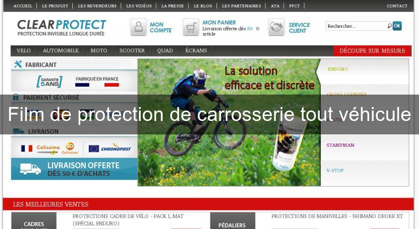 Film de protection de carrosserie tout véhicule Film de protection de carrosserie tout véhicule