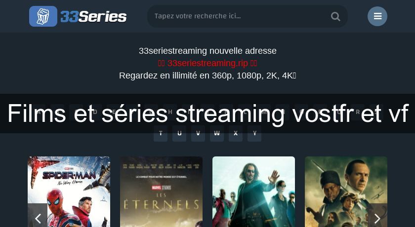 Films et séries streaming vostfr et vf Film et Vidéo