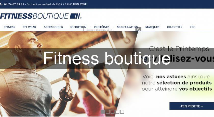 Fitness boutique Fitness boutique