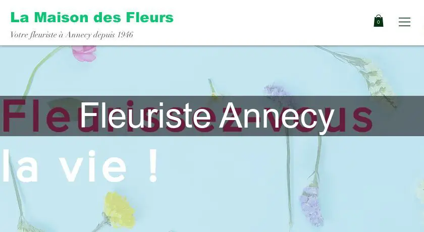 Fleuriste Annecy 