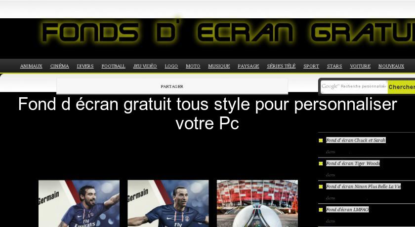 Fond d'écran gratuit tous style pour personnaliser votre Pc