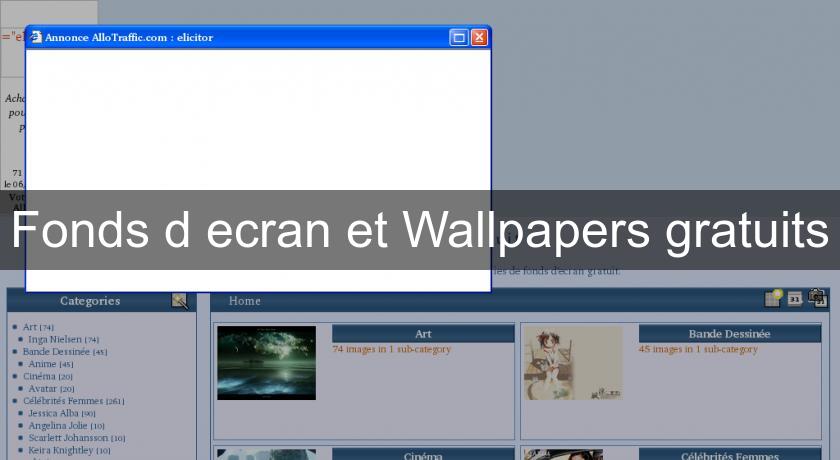 Fonds d'ecran et Wallpapers gratuits Fonds d'ecran et Wallpapers gratuits