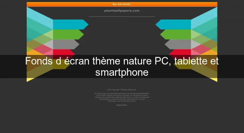 Fonds d'écran thème nature PC, tablette et smartphone