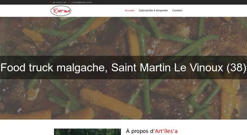 Food truck malgache, Saint Martin Le Vinoux (38)