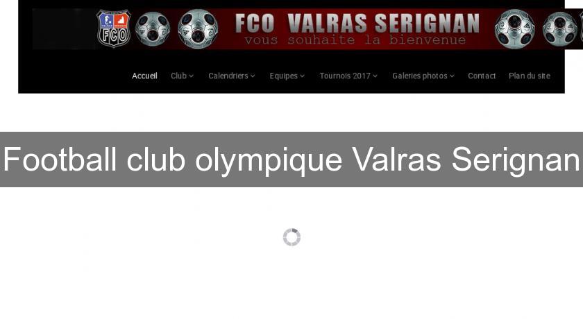 Football club olympique Valras Serignan