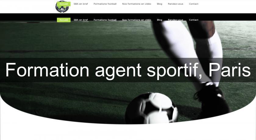 Formation agent sportif, Paris Formation agent sportif, Paris