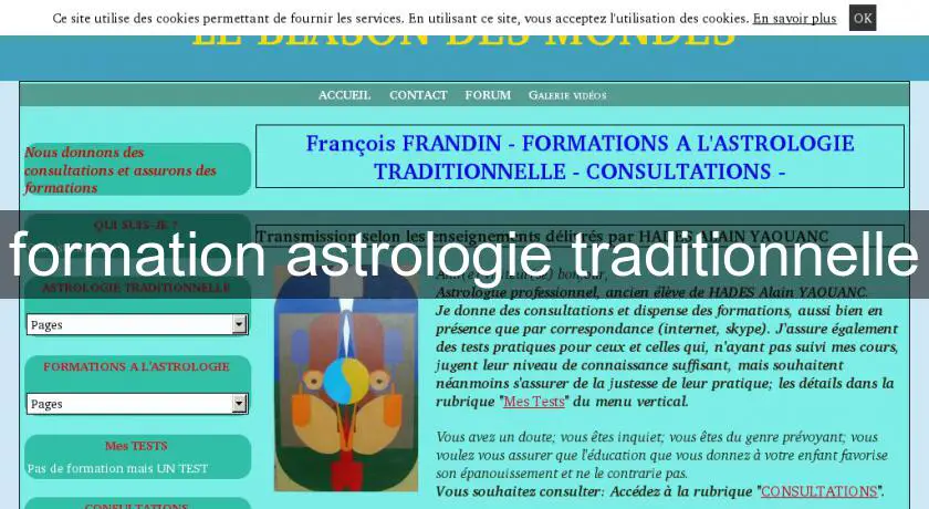 formation astrologie traditionnelle