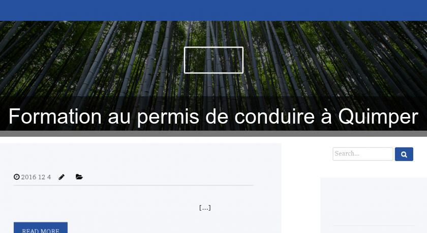 Formation au permis de conduire à Quimper