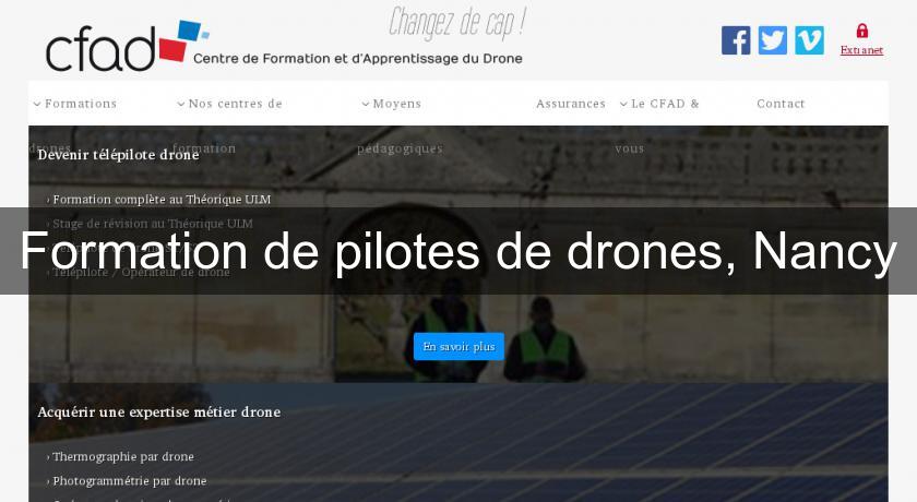 Formation de pilotes de drones, Nancy Formation de pilotes de drones, Nancy