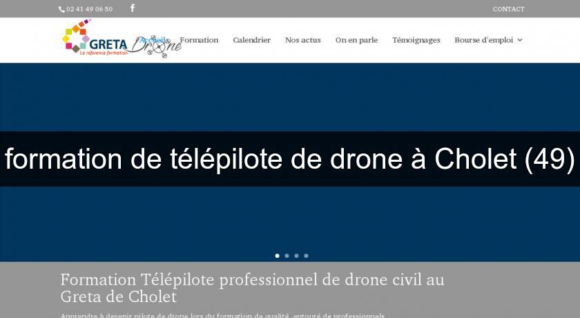 formation de télépilote de drone à Cholet (49) formation de télépilote de drone à Cholet (49)