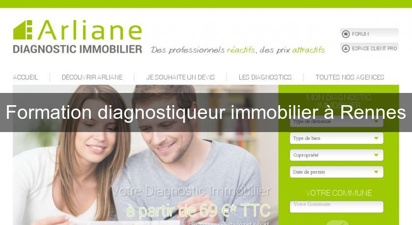 Formation diagnostiqueur immobilier à Rennes Formation diagnostiqueur immobilier à Rennes