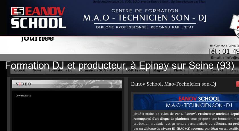 Formation DJ et producteur, à Epinay sur Seine (93)