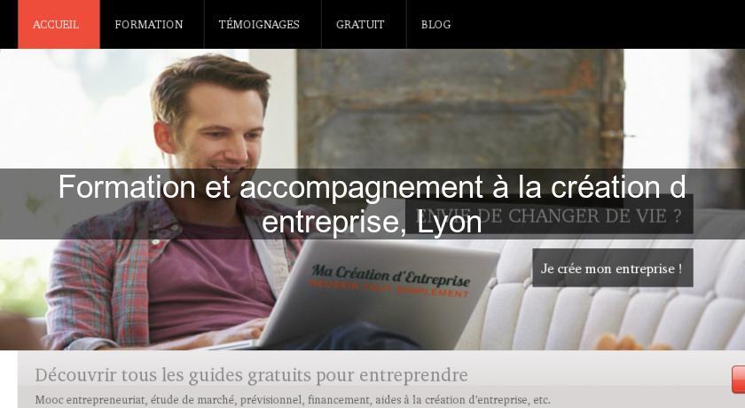 Formation et accompagnement à la création d'entreprise, Lyon