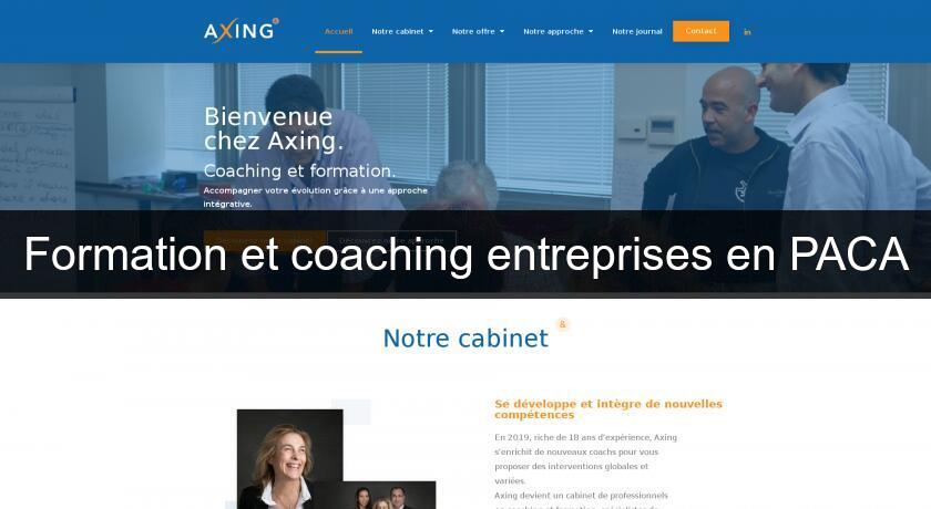 Formation et coaching entreprises en PACA Formation et coaching entreprises en PACA